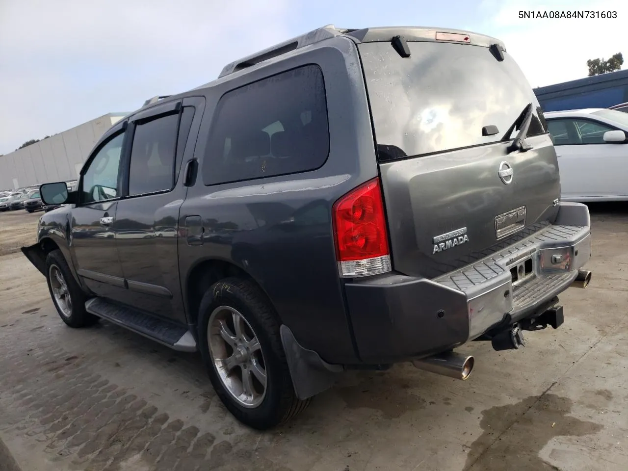 2004 Nissan Armada Se VIN: 5N1AA08A84N731603 Lot: 70453104