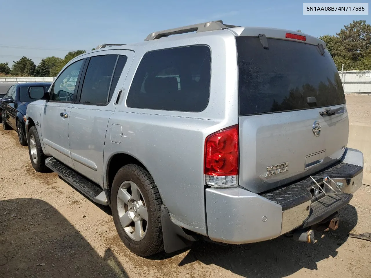 2004 Nissan Armada Se VIN: 5N1AA08B74N717586 Lot: 71171774