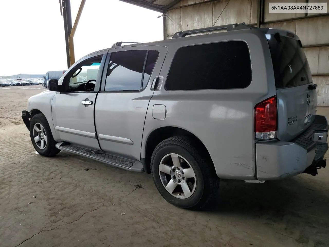 2004 Nissan Armada Se VIN: 5N1AA08AX4N727889 Lot: 75256244