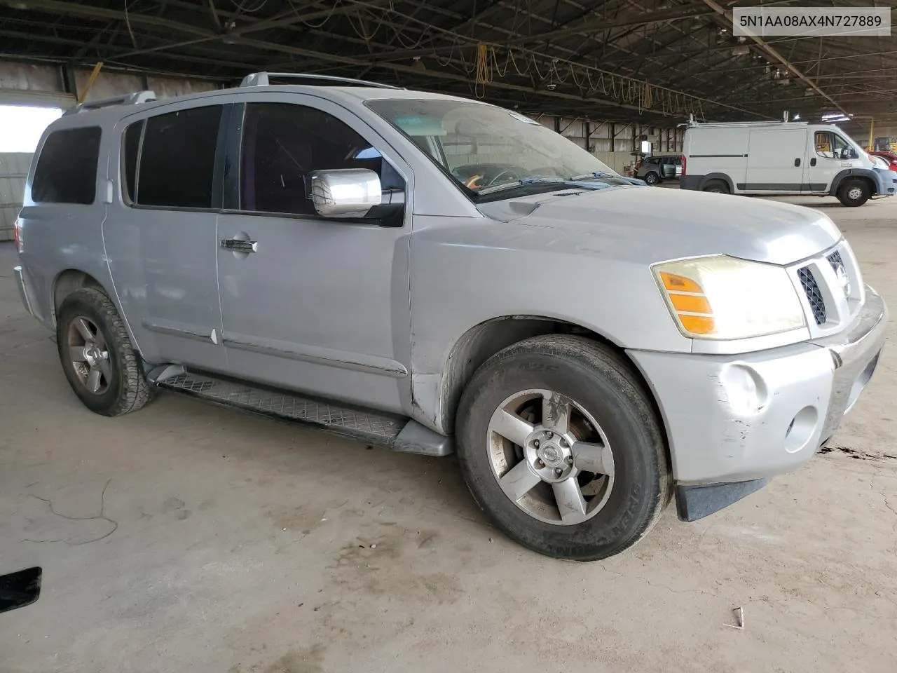 2004 Nissan Armada Se VIN: 5N1AA08AX4N727889 Lot: 75256244