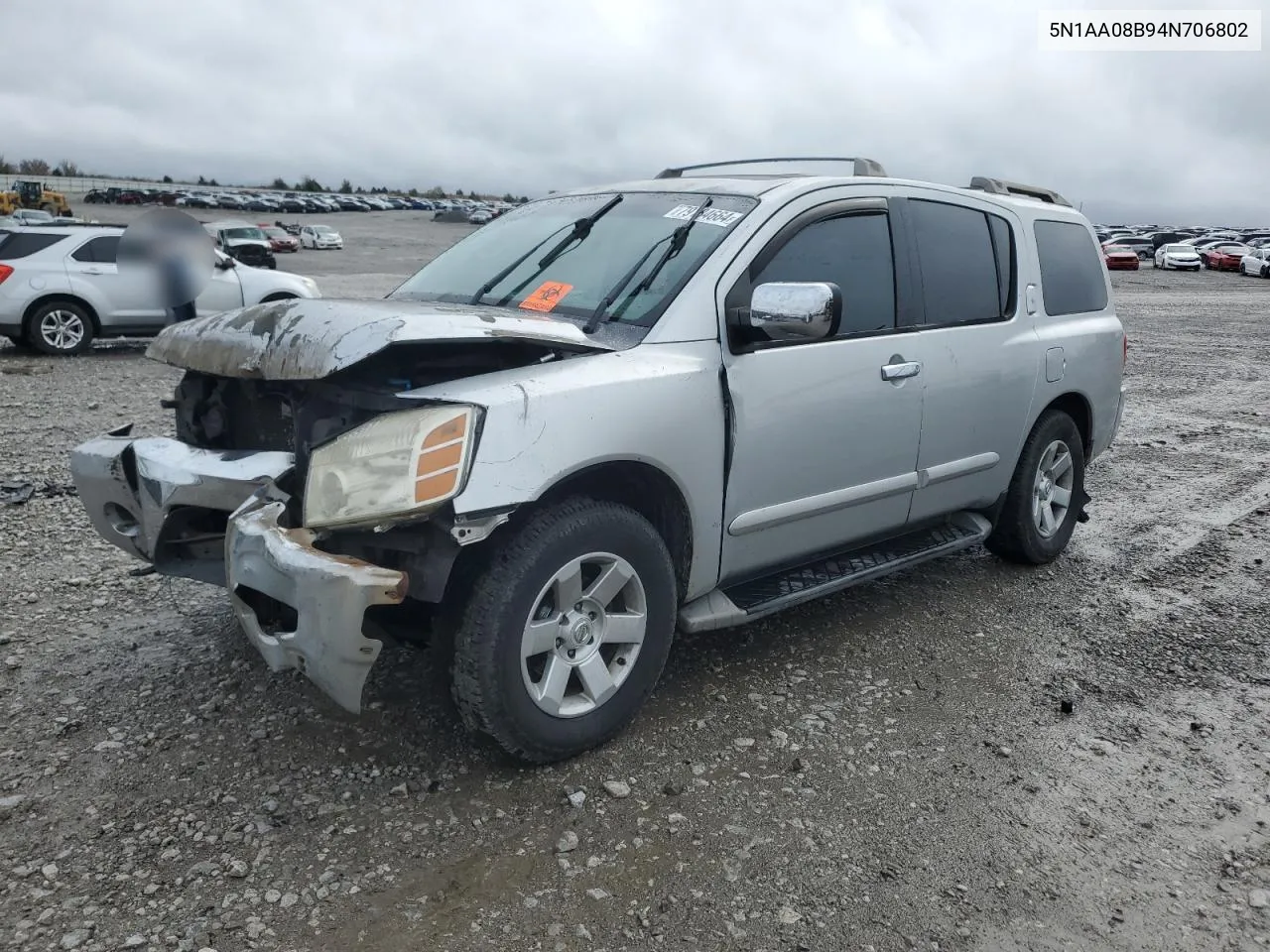 2004 Nissan Armada Se VIN: 5N1AA08B94N706802 Lot: 79184664