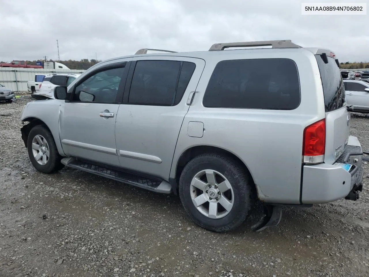 2004 Nissan Armada Se VIN: 5N1AA08B94N706802 Lot: 79184664