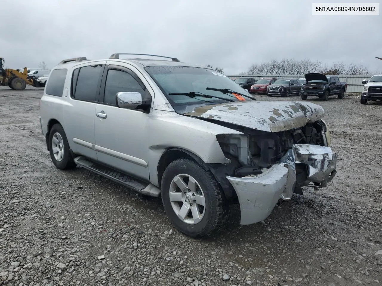 2004 Nissan Armada Se VIN: 5N1AA08B94N706802 Lot: 79184664