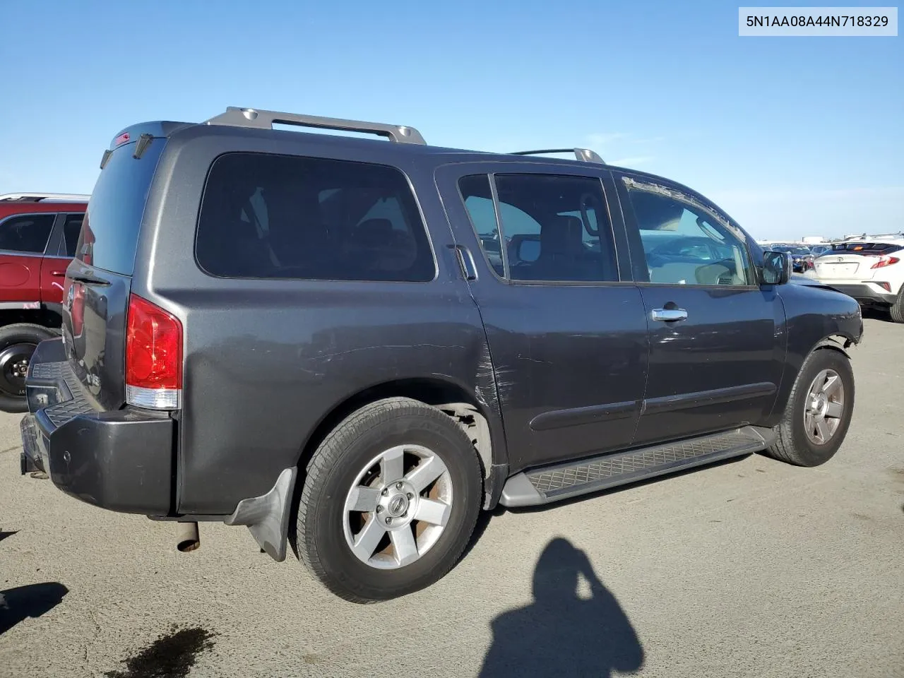 2004 Nissan Armada Se VIN: 5N1AA08A44N718329 Lot: 79777644