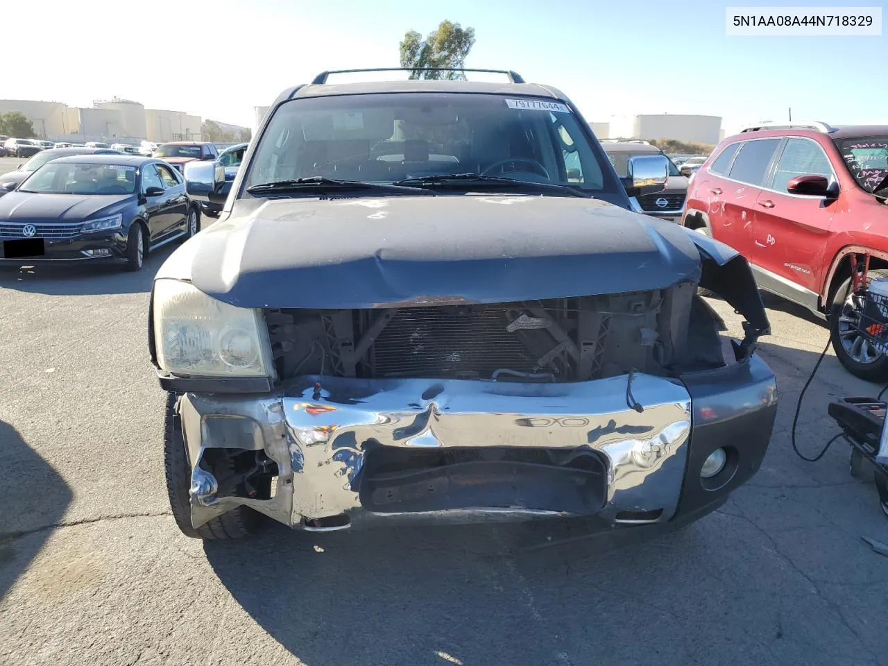 2004 Nissan Armada Se VIN: 5N1AA08A44N718329 Lot: 79777644