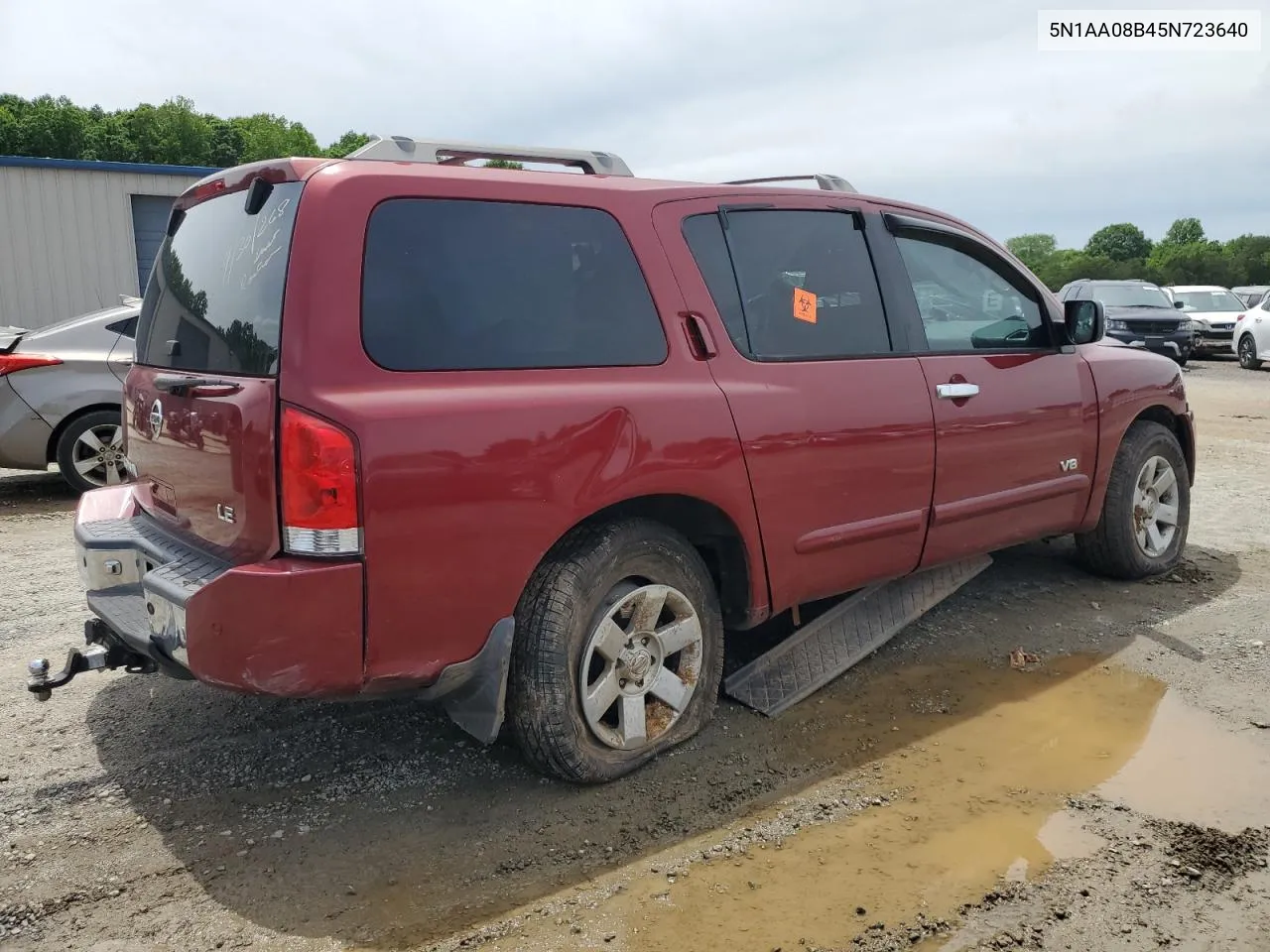 5N1AA08B45N723640 2005 Nissan Armada Se