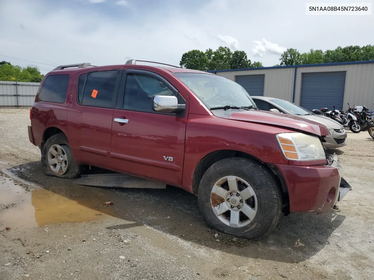 5N1AA08B45N723640 2005 Nissan Armada Se