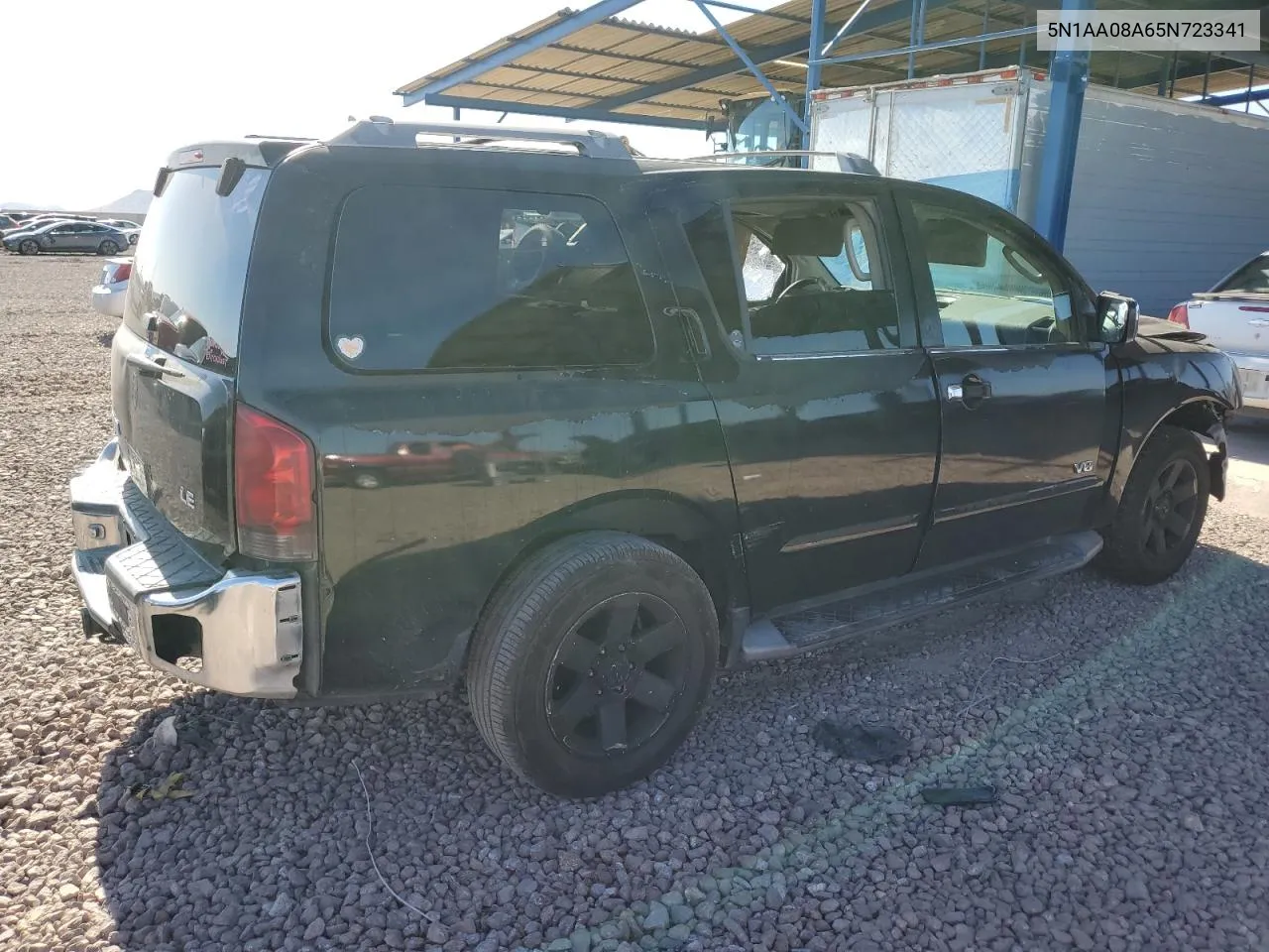 2005 Nissan Armada Se VIN: 5N1AA08A65N723341 Lot: 59919514