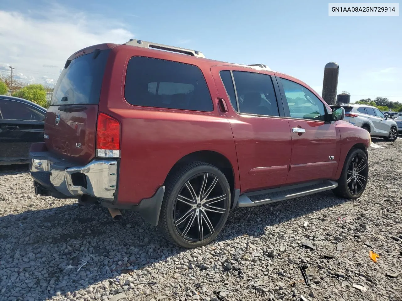 5N1AA08A25N729914 2005 Nissan Armada Se