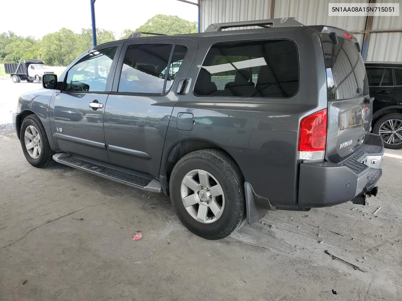 5N1AA08A15N715051 2005 Nissan Armada Se