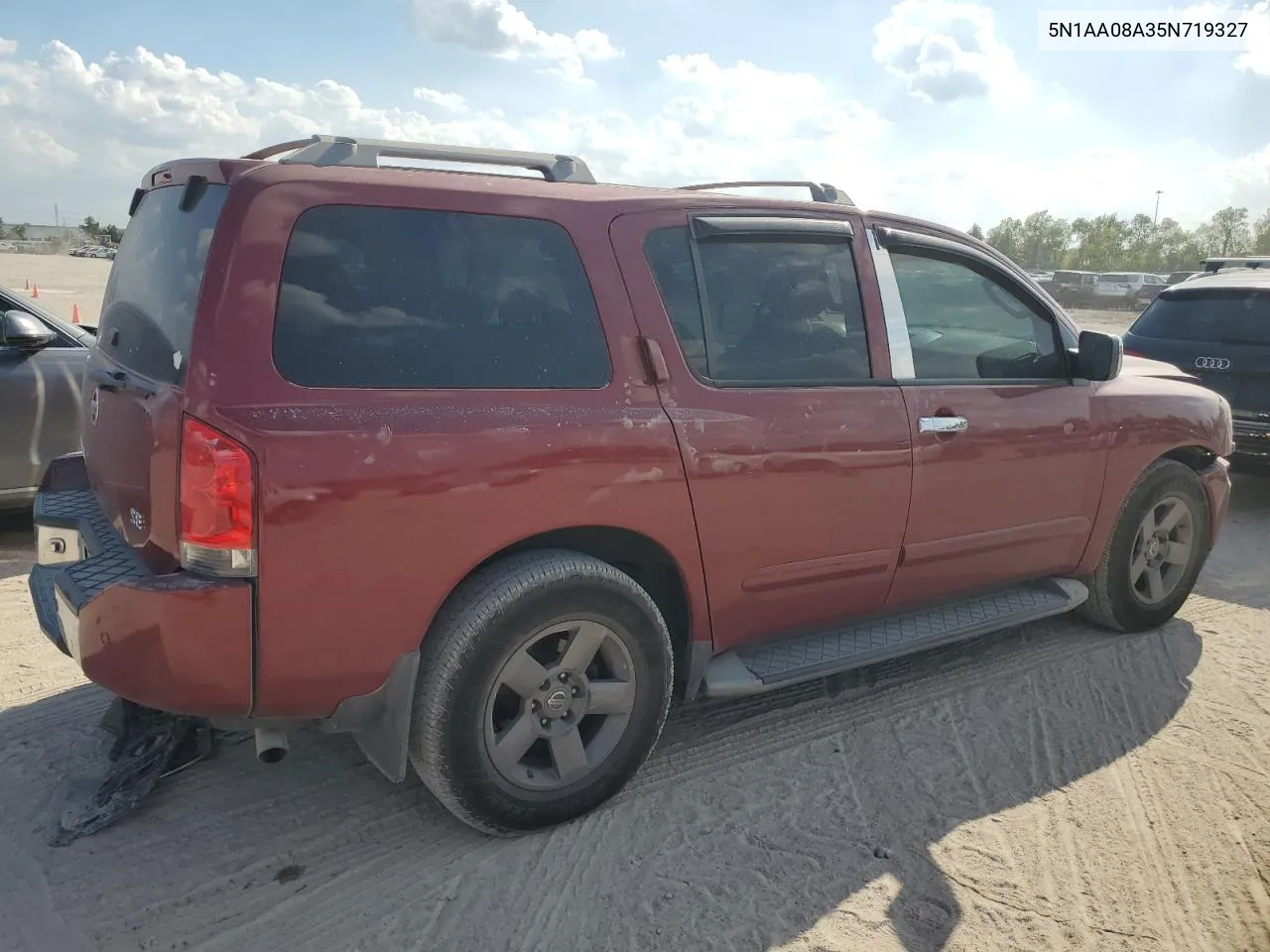 2005 Nissan Armada Se VIN: 5N1AA08A35N719327 Lot: 71671824