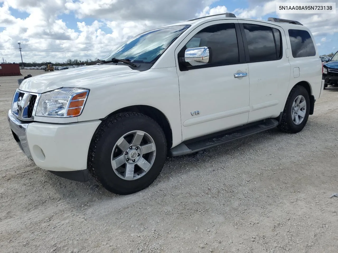 2005 Nissan Armada Se VIN: 5N1AA08A95N723138 Lot: 79275144