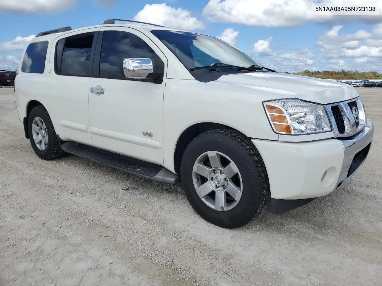 2005 Nissan Armada Se VIN: 5N1AA08A95N723138 Lot: 79275144