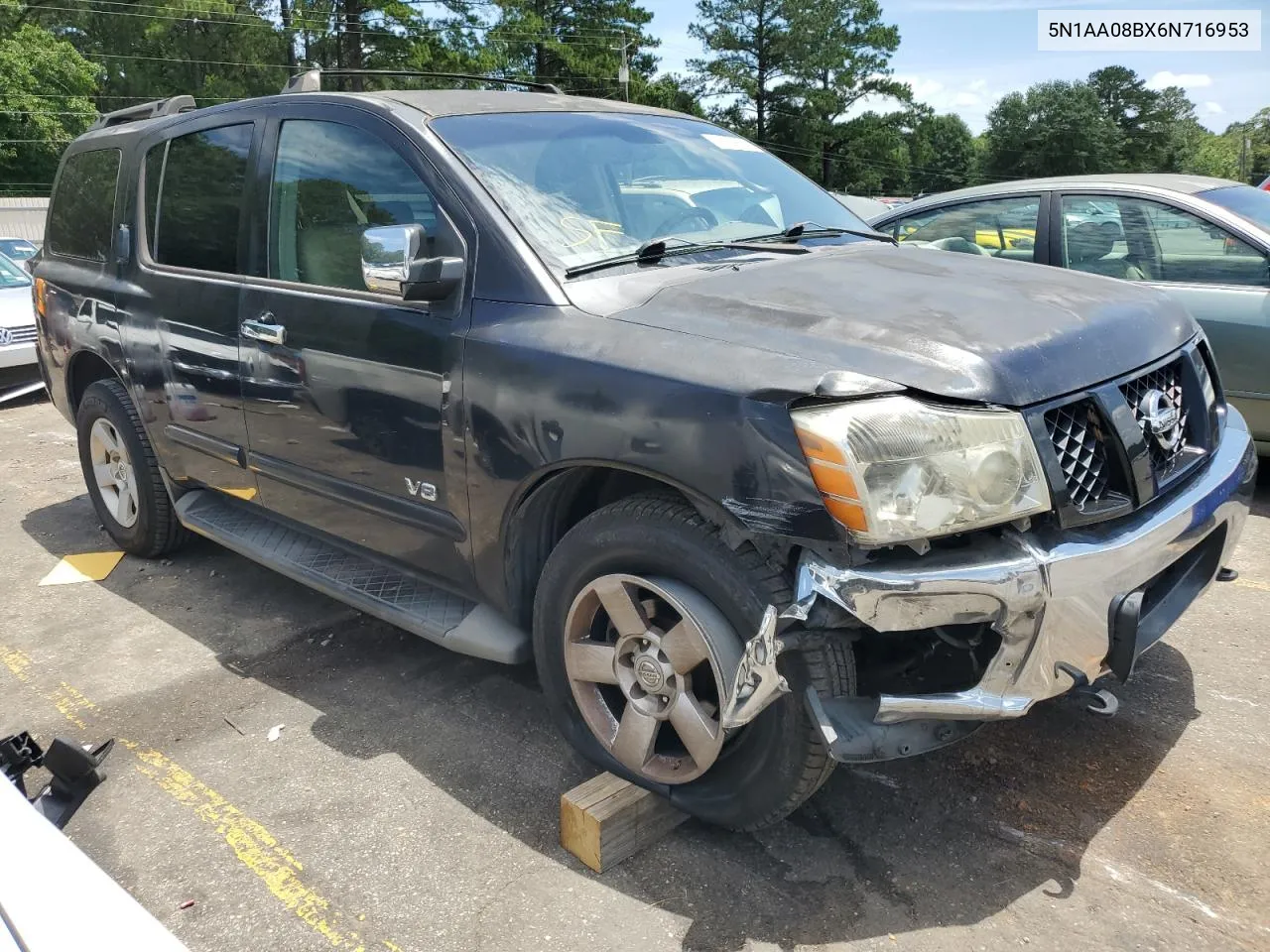 2006 Nissan Armada Se VIN: 5N1AA08BX6N716953 Lot: 56069054