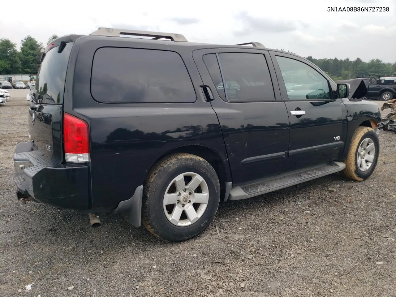 2006 Nissan Armada Se VIN: 5N1AA08B86N727238 Lot: 64293954