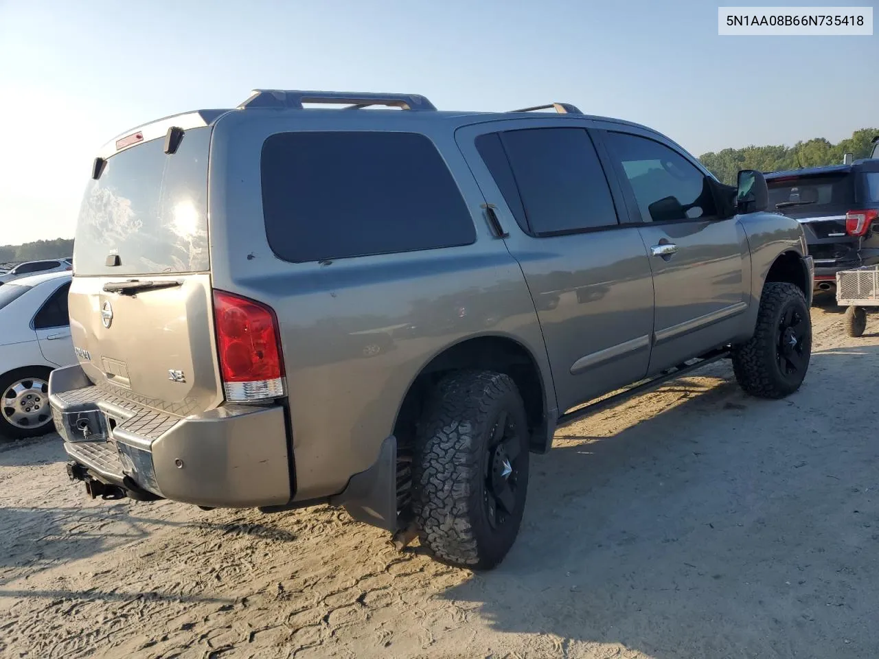 5N1AA08B66N735418 2006 Nissan Armada Se