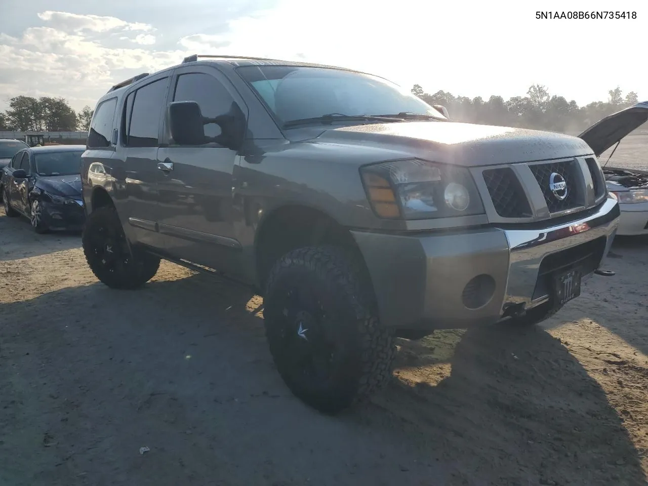 2006 Nissan Armada Se VIN: 5N1AA08B66N735418 Lot: 67448754