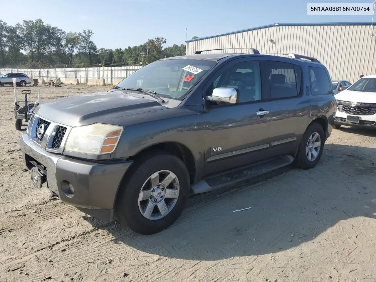 2006 Nissan Armada Se VIN: 5N1AA08B16N700754 Lot: 68419764