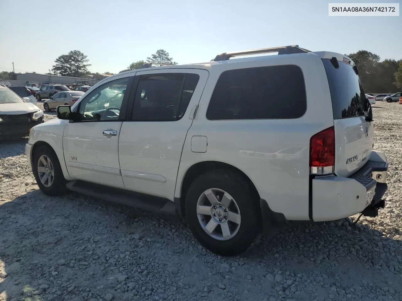 5N1AA08A36N742172 2006 Nissan Armada Se