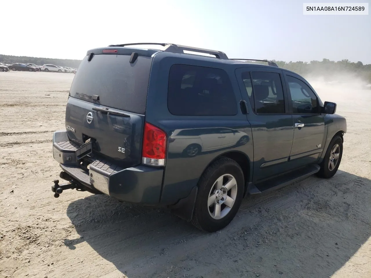 2006 Nissan Armada Se VIN: 5N1AA08A16N724589 Lot: 69612634