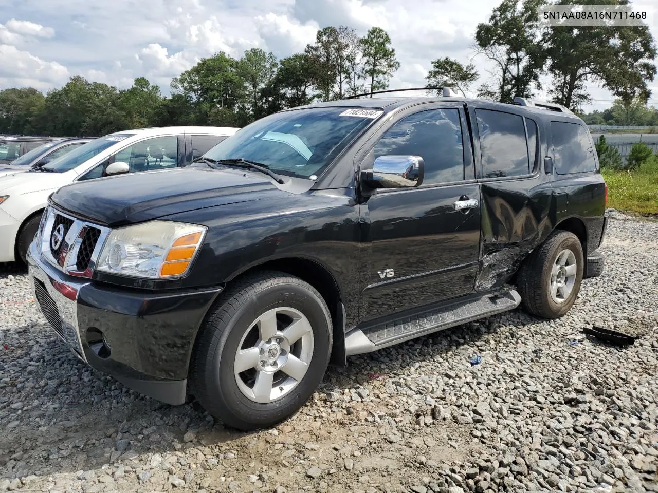 2006 Nissan Armada Se VIN: 5N1AA08A16N711468 Lot: 71821504