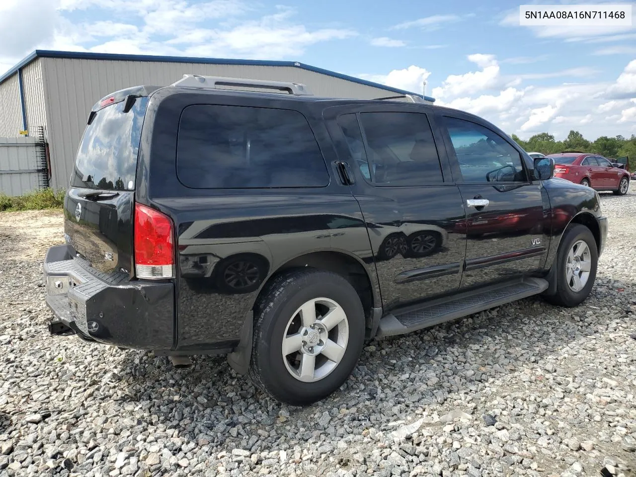 2006 Nissan Armada Se VIN: 5N1AA08A16N711468 Lot: 71821504