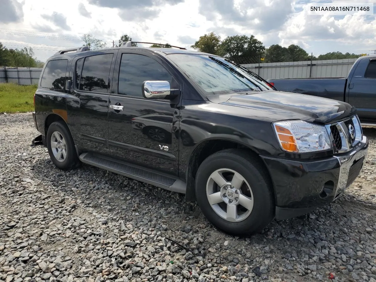 2006 Nissan Armada Se VIN: 5N1AA08A16N711468 Lot: 71821504