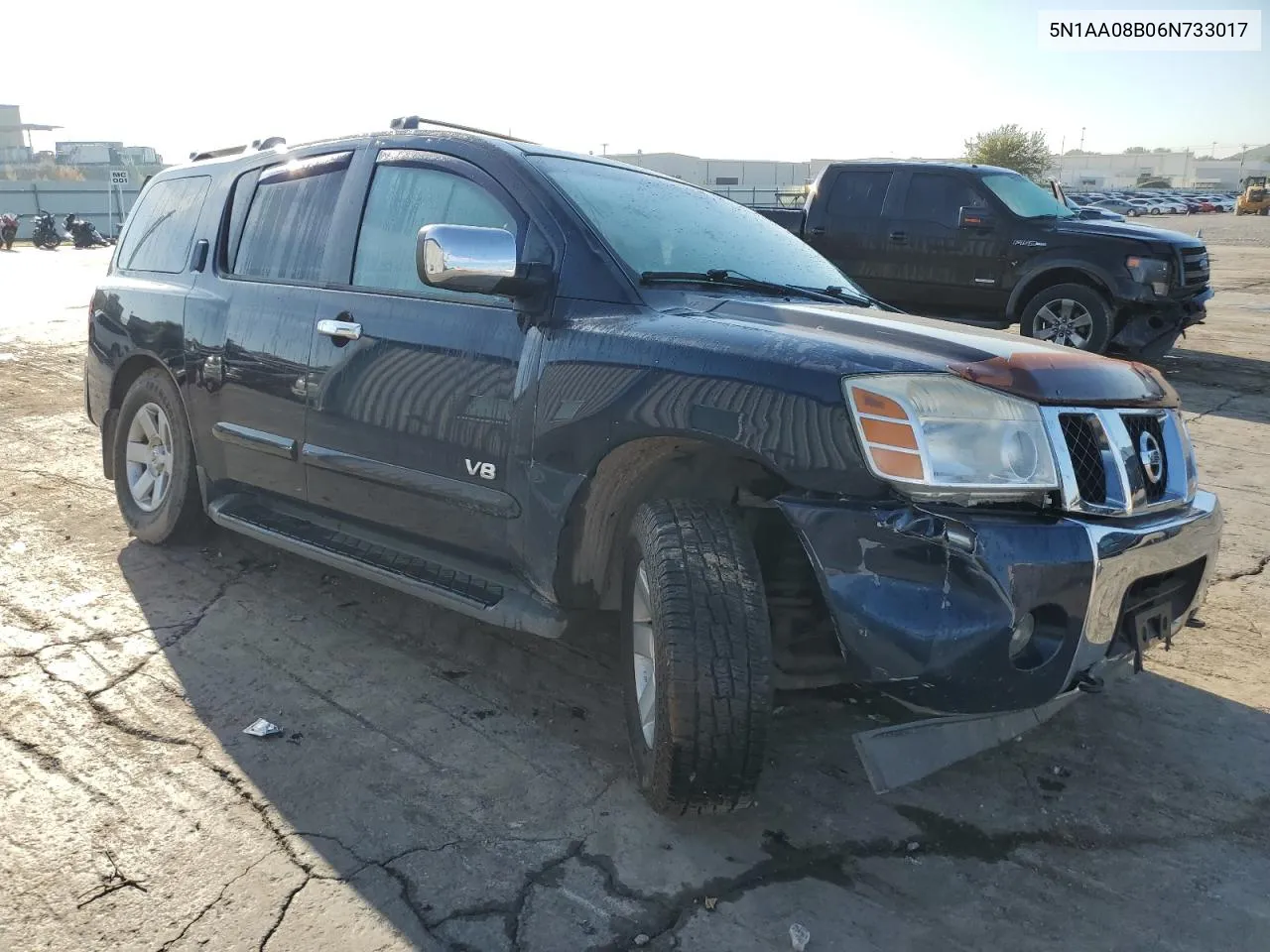 2006 Nissan Armada Se VIN: 5N1AA08B06N733017 Lot: 72653264