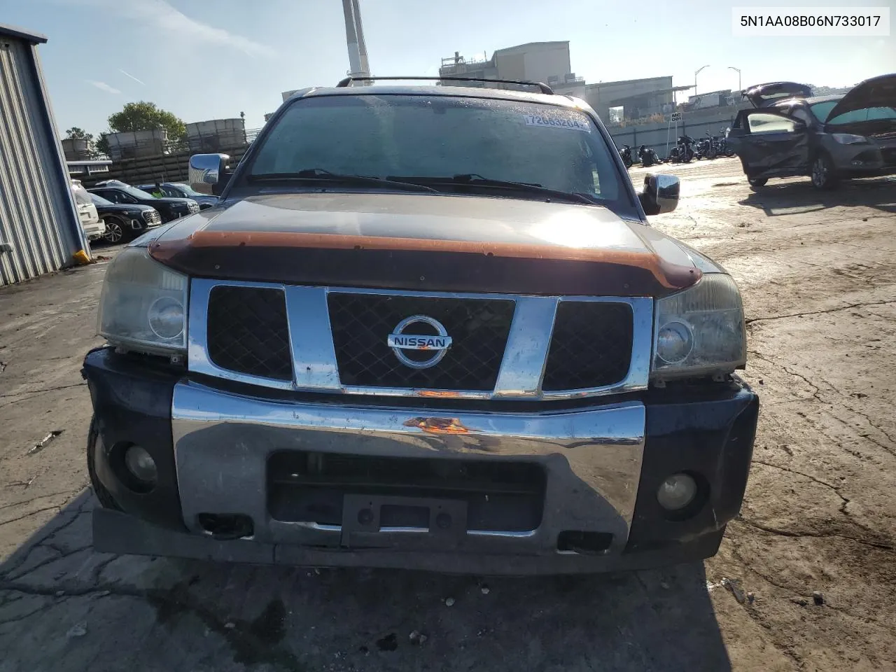 2006 Nissan Armada Se VIN: 5N1AA08B06N733017 Lot: 72653264