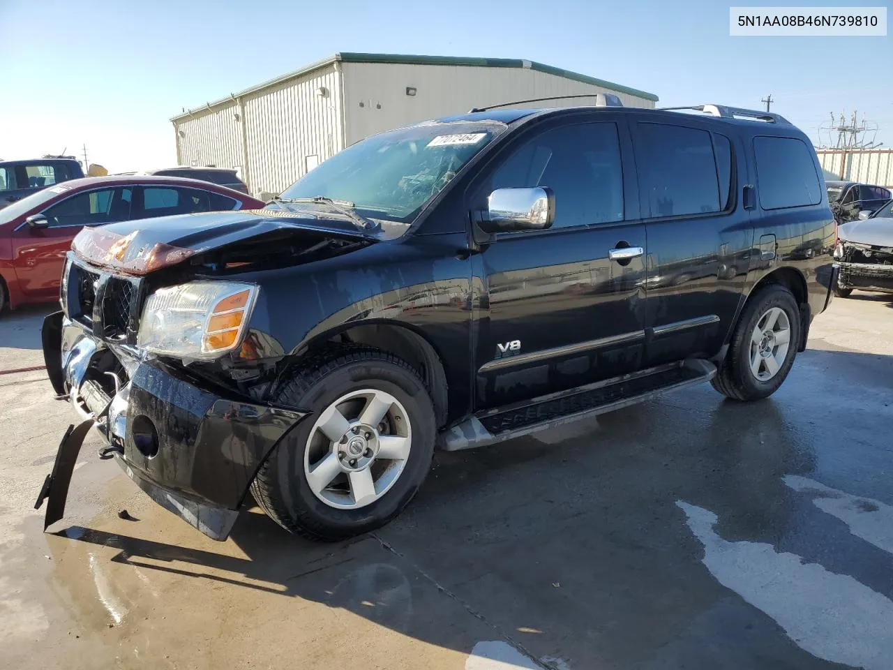 2006 Nissan Armada Se VIN: 5N1AA08B46N739810 Lot: 77072464