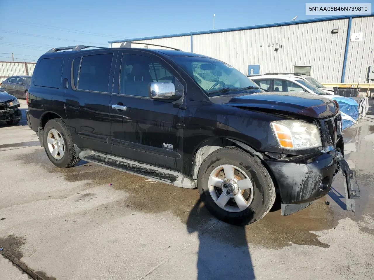 2006 Nissan Armada Se VIN: 5N1AA08B46N739810 Lot: 77072464