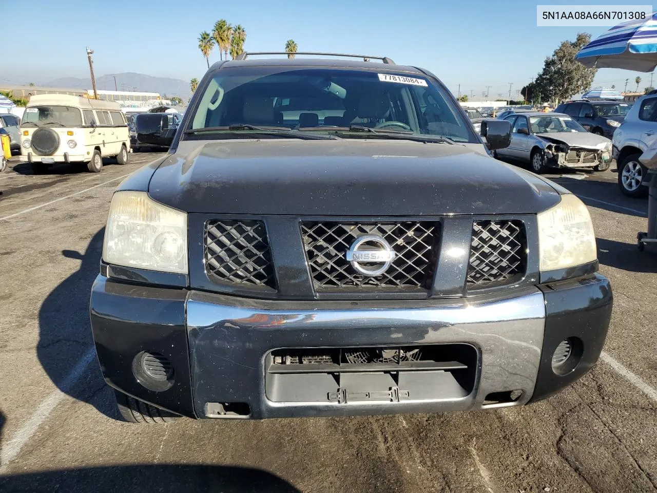 5N1AA08A66N701308 2006 Nissan Armada Se