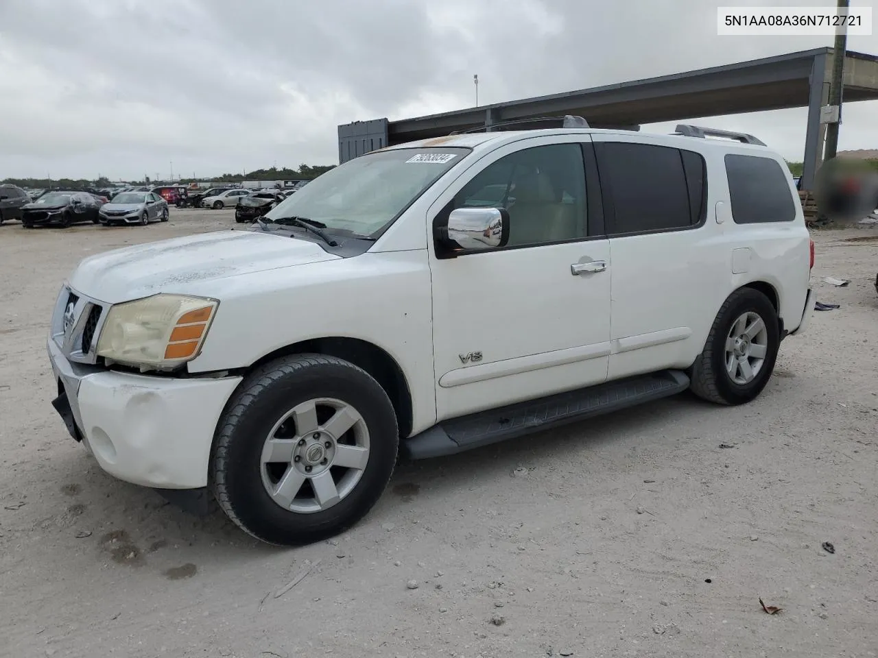 2006 Nissan Armada Se VIN: 5N1AA08A36N712721 Lot: 79263034