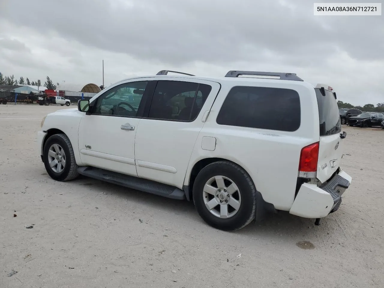 2006 Nissan Armada Se VIN: 5N1AA08A36N712721 Lot: 79263034