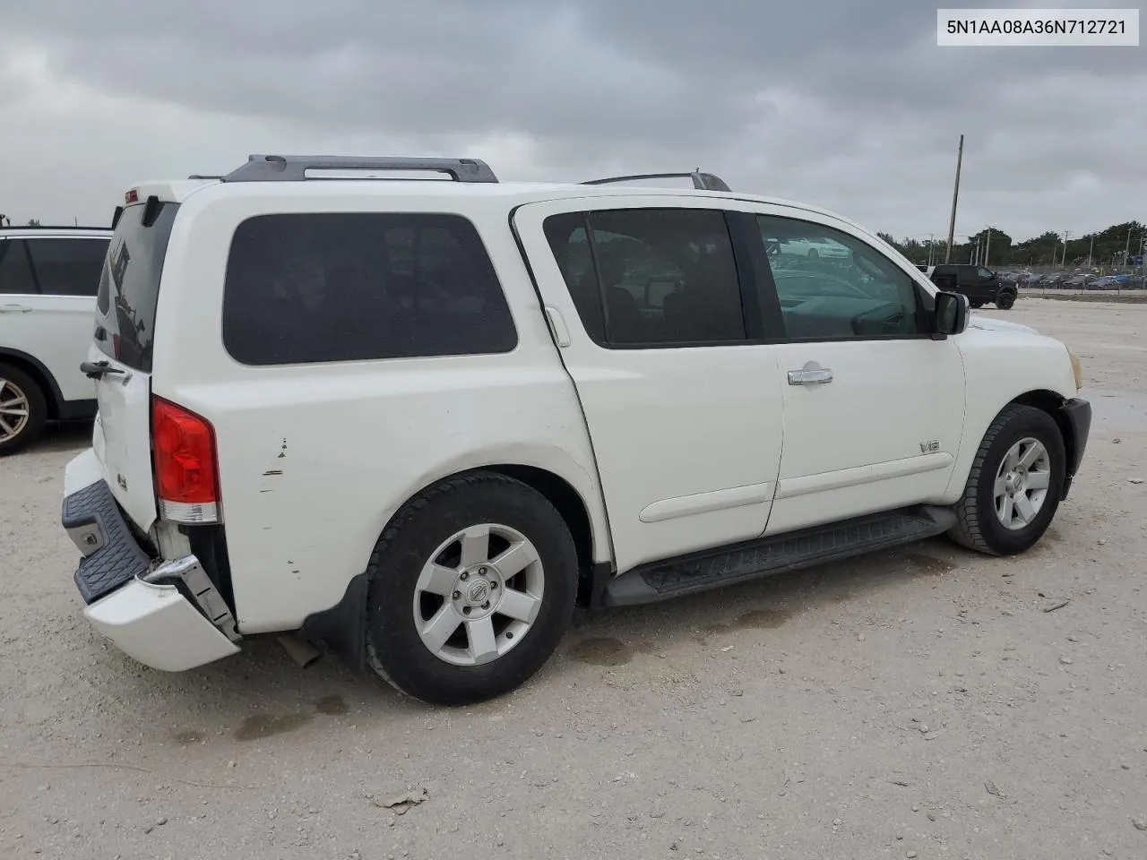 2006 Nissan Armada Se VIN: 5N1AA08A36N712721 Lot: 79263034