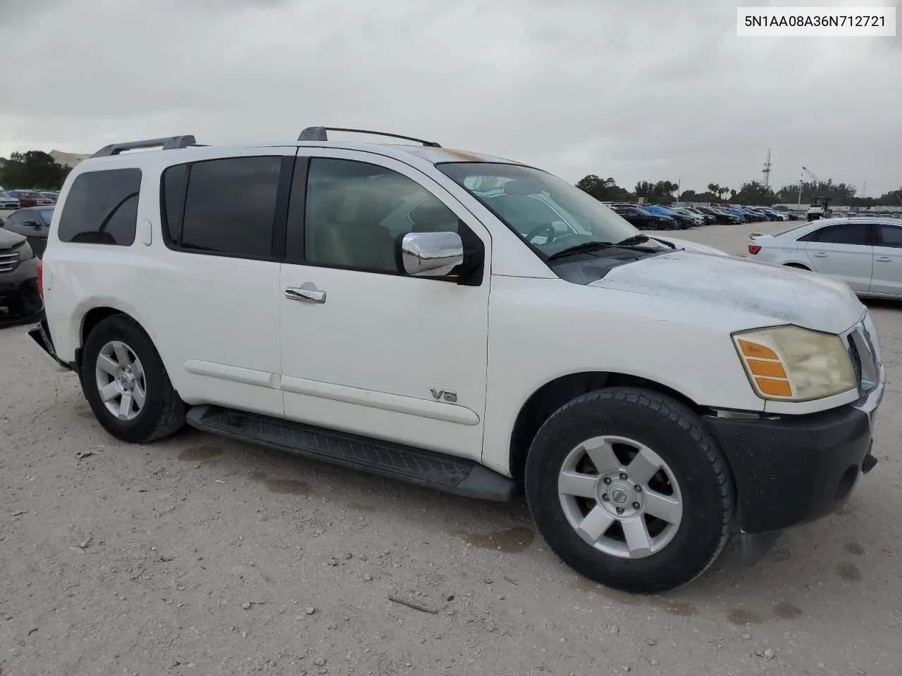 2006 Nissan Armada Se VIN: 5N1AA08A36N712721 Lot: 79263034