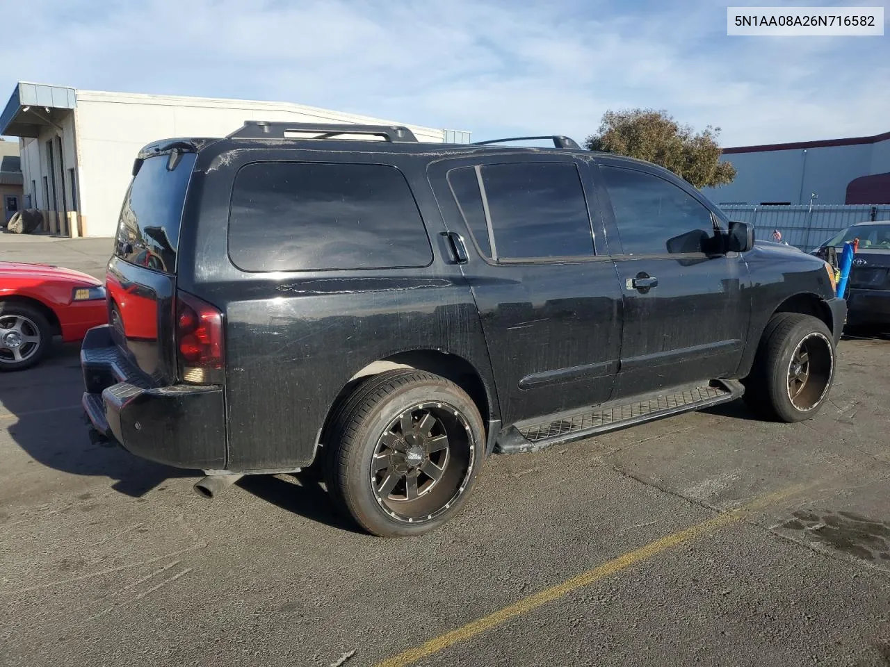 2006 Nissan Armada Se VIN: 5N1AA08A26N716582 Lot: 79578324