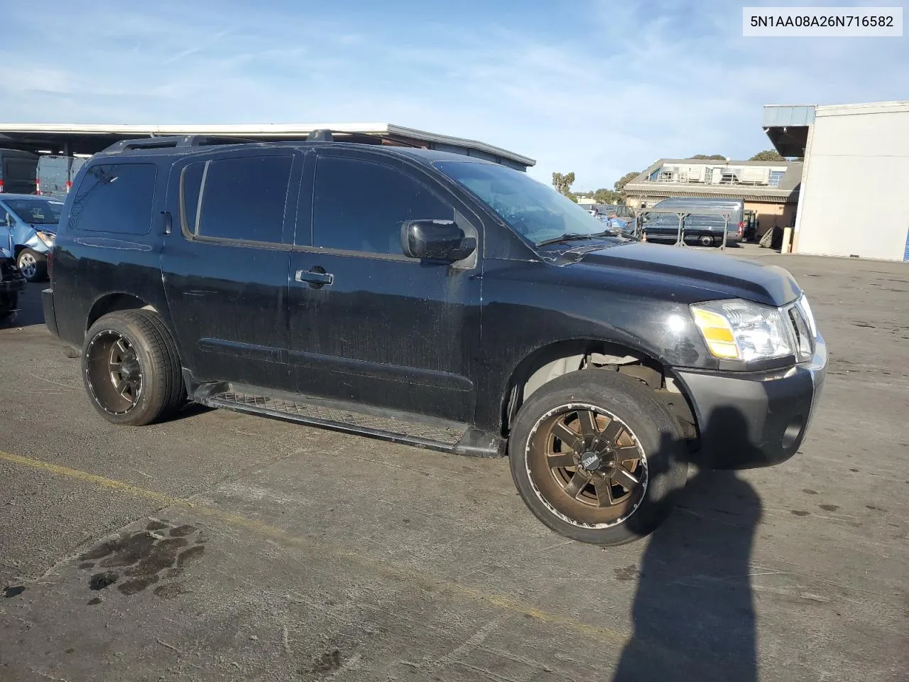 2006 Nissan Armada Se VIN: 5N1AA08A26N716582 Lot: 79578324