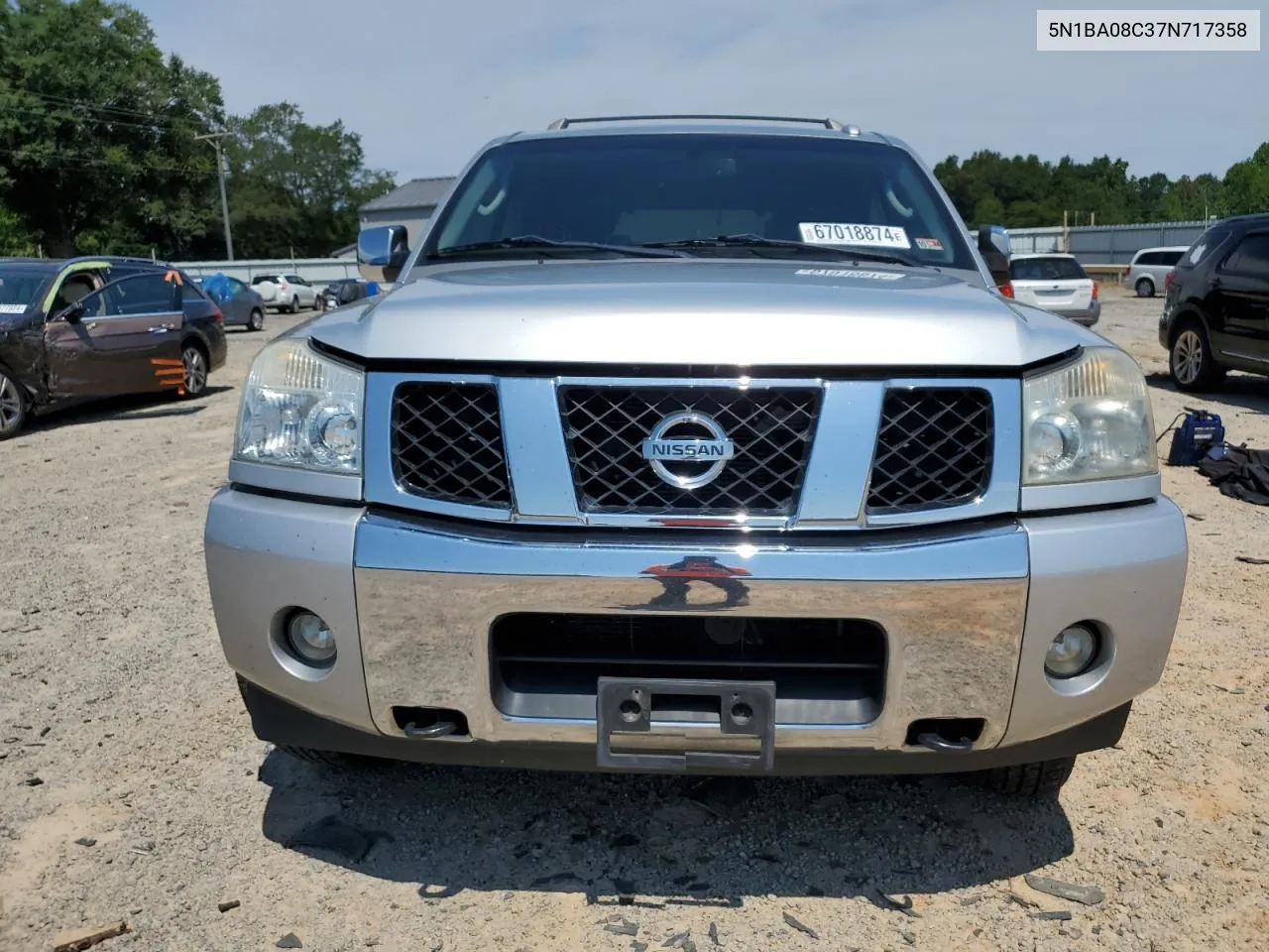 5N1BA08C37N717358 2007 Nissan Armada Se