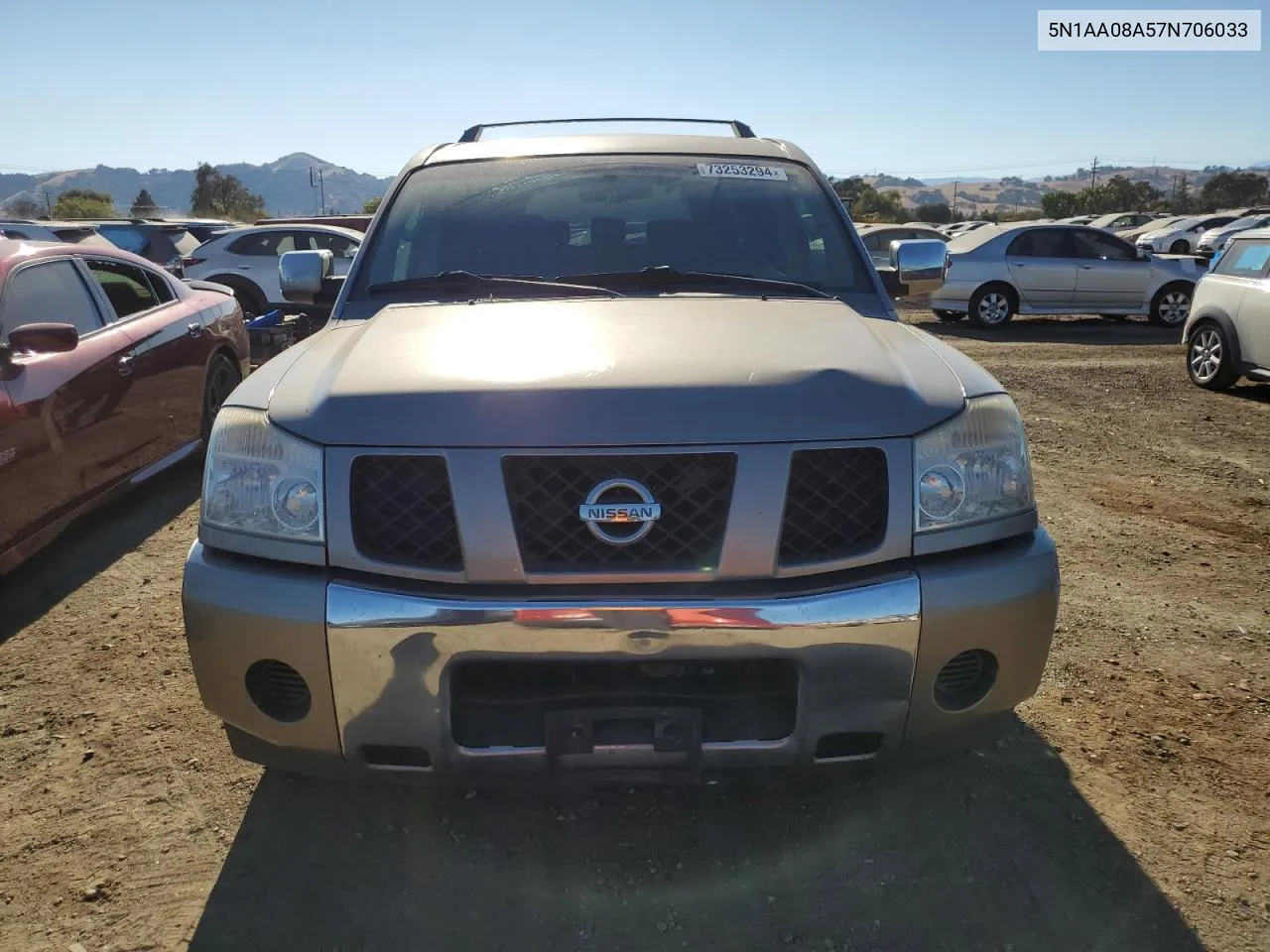 5N1AA08A57N706033 2007 Nissan Armada Se