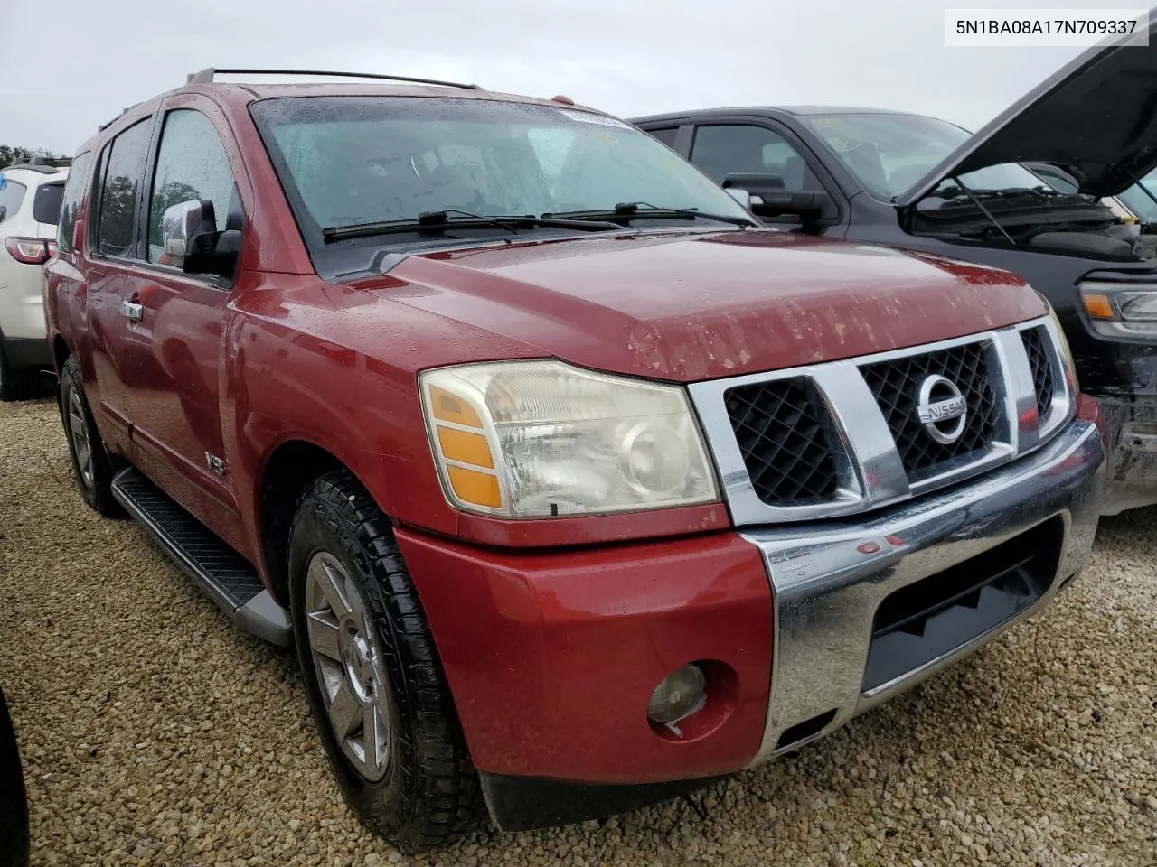 2007 Nissan Armada Se VIN: 5N1BA08A17N709337 Lot: 74189854