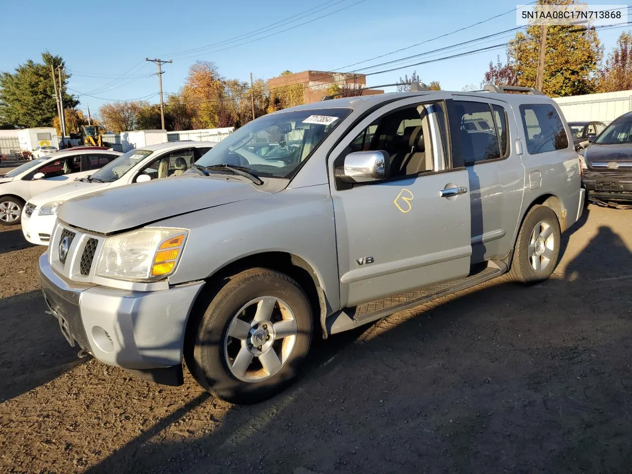 5N1AA08C17N713868 2007 Nissan Armada Se