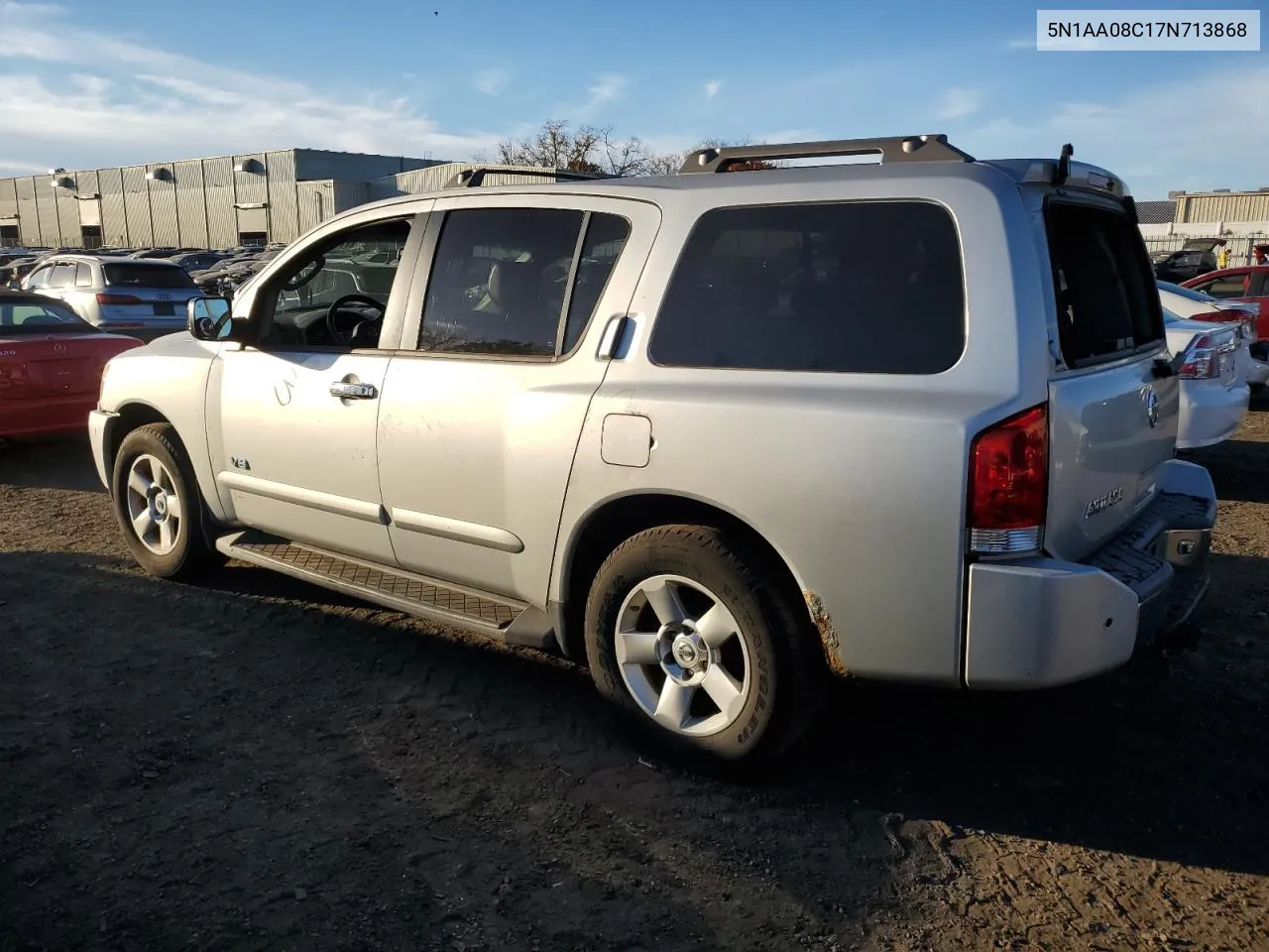 5N1AA08C17N713868 2007 Nissan Armada Se