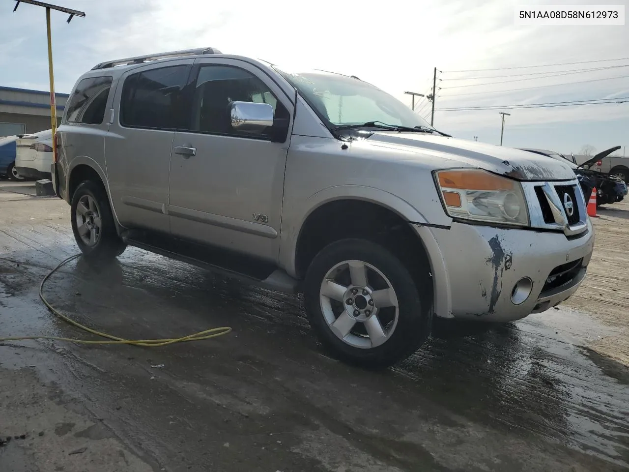 2008 Nissan Armada Se VIN: 5N1AA08D58N612973 Lot: 48677944