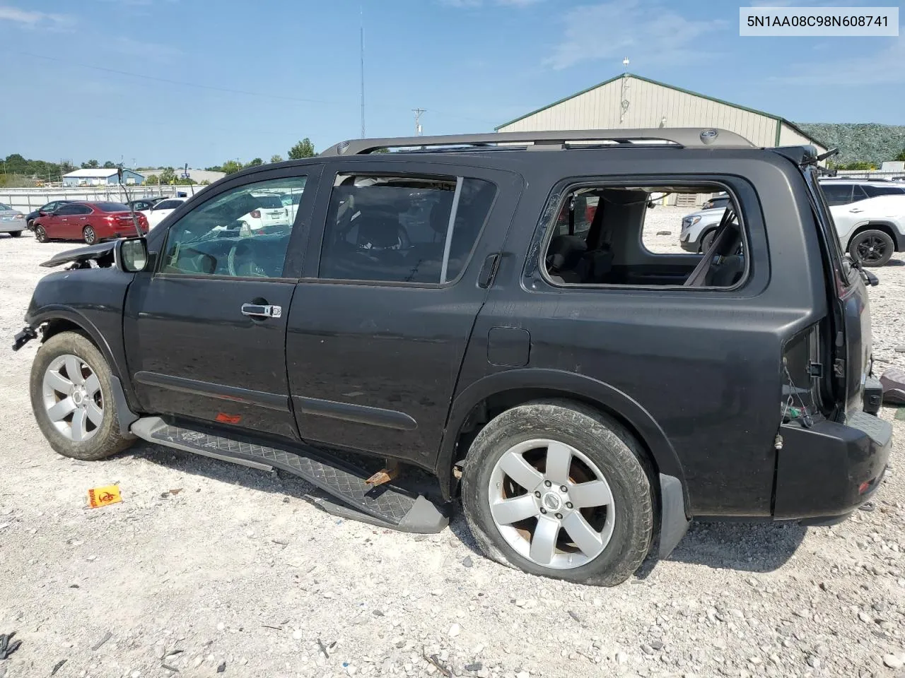 2008 Nissan Armada Se VIN: 5N1AA08C98N608741 Lot: 66295024