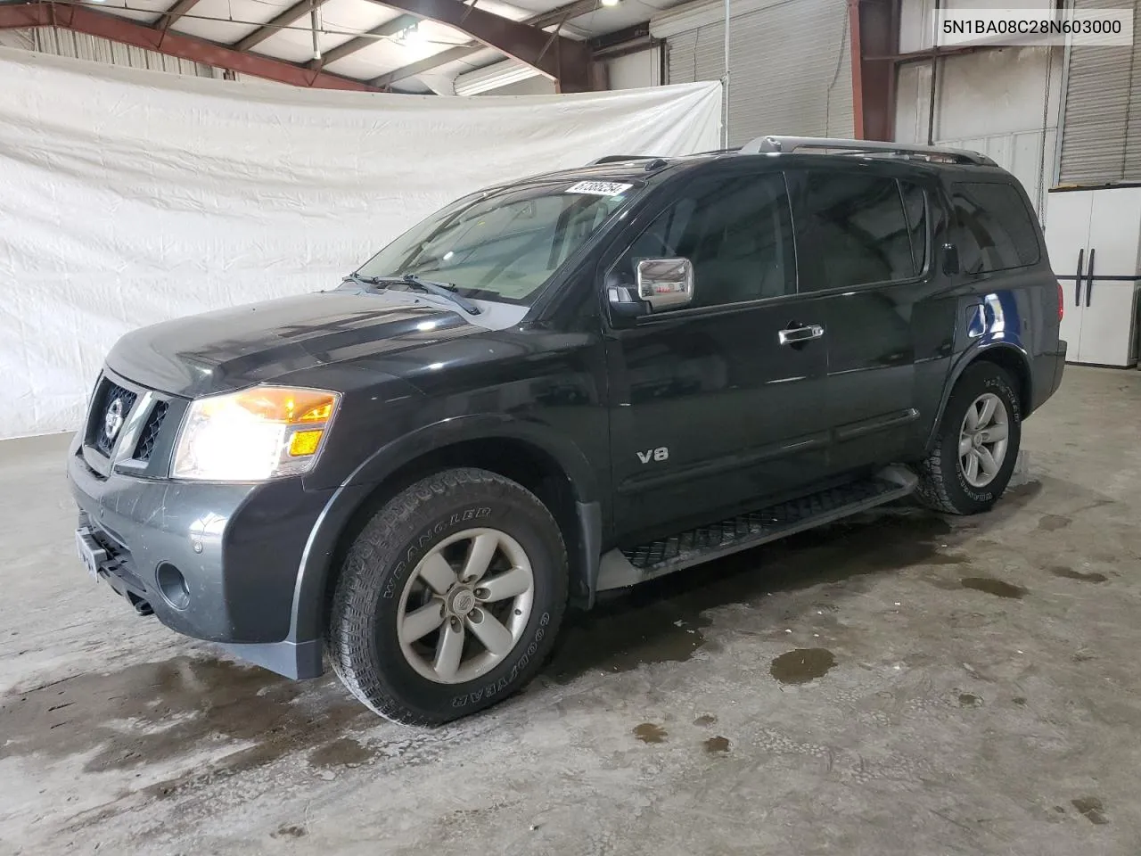 5N1BA08C28N603000 2008 Nissan Armada Se