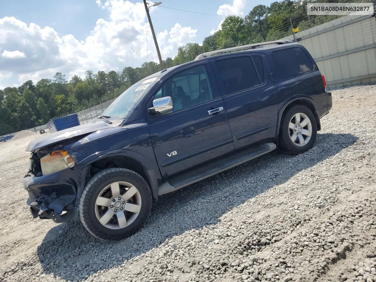 5N1BA08D48N632877 2008 Nissan Armada Se