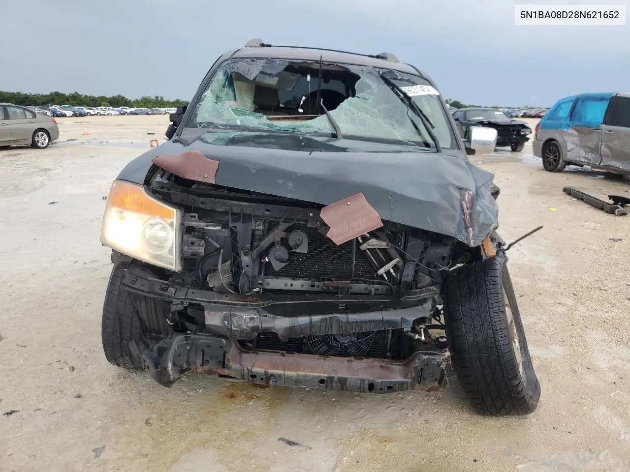 5N1BA08D28N621652 2008 Nissan Armada Se