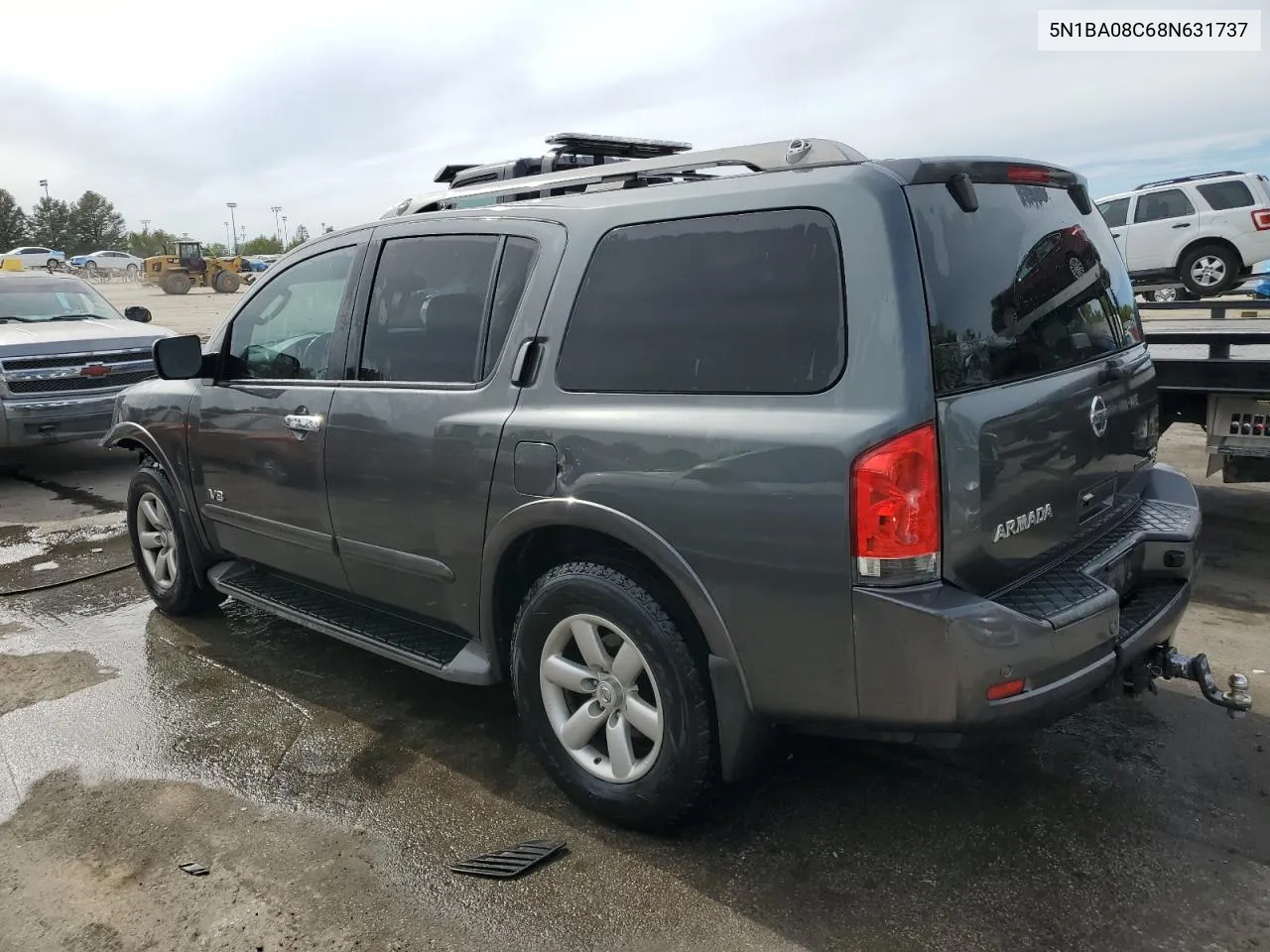 2008 Nissan Armada Se VIN: 5N1BA08C68N631737 Lot: 70012224