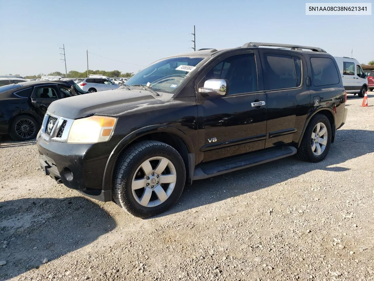 2008 Nissan Armada Se VIN: 5N1AA08C38N621341 Lot: 74666984